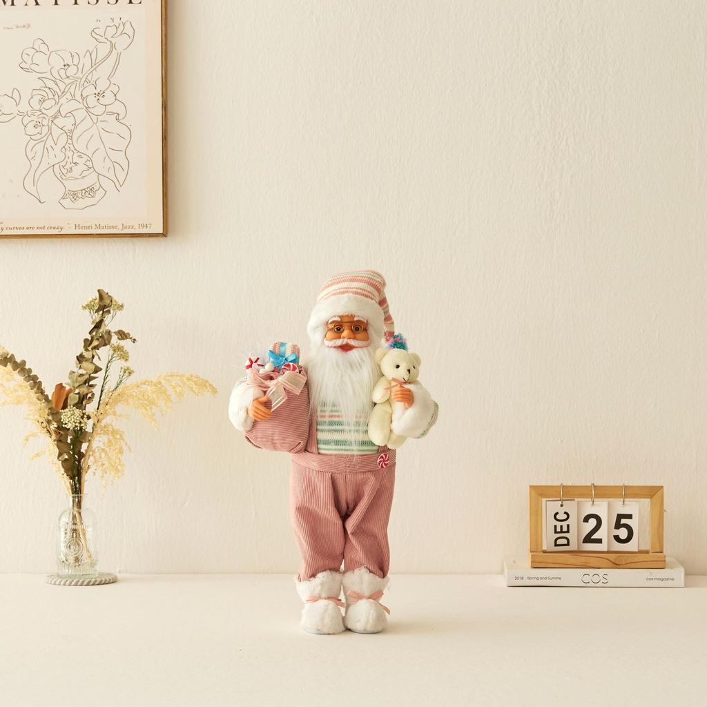 2025 Santa Claus Doll Indoor and Outdoor Christmas Tree Home Mall Window Decorations Ornaments Children's New Year Party Gift