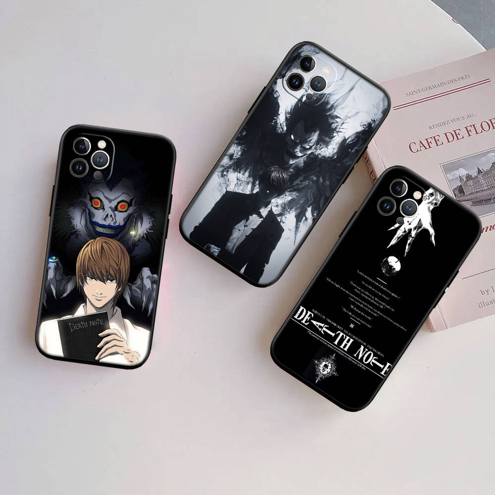 Death Note Case for Samsung A06 A35 A25 A24 A15 A05S A05 M55 M35 M15 A02 A12 A13 A10 A16 A20 A30 A22 A31 A32 A33 A42 A50