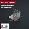 1Pcs Stainless Steel Corner Bracket 90° Right Angle Fixed Bracket for Wood Furniture Bedframe Cabinet L Shaped Brackets Angle