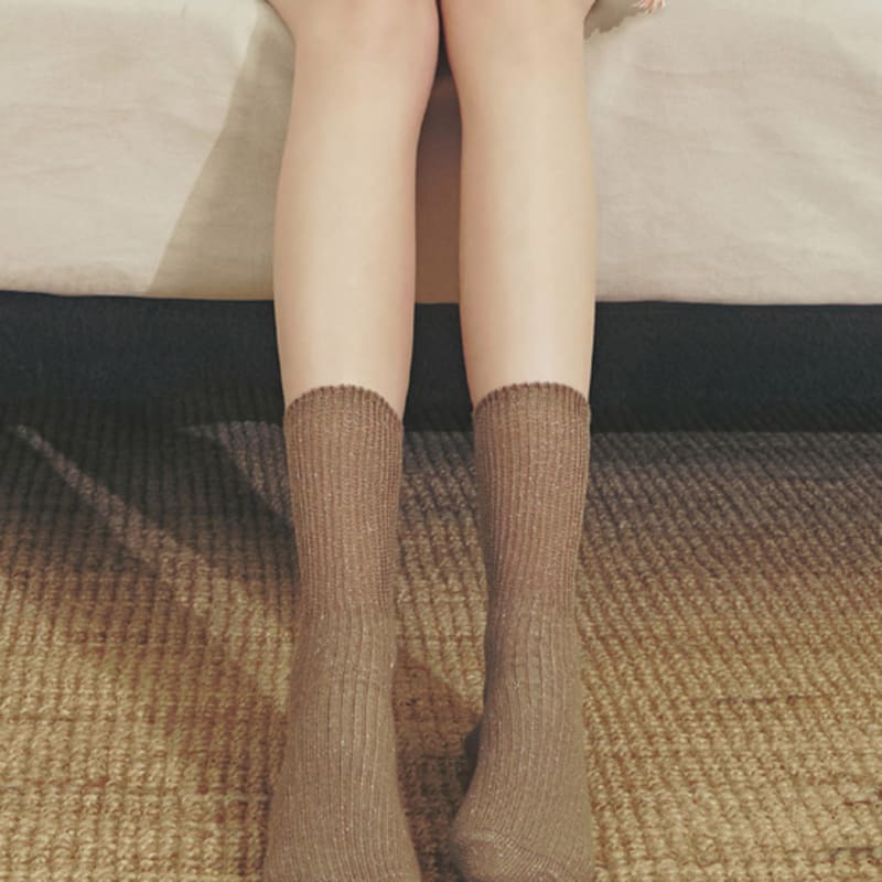 Biarritz Socks Sylvie Pearl Socks 3 Colors