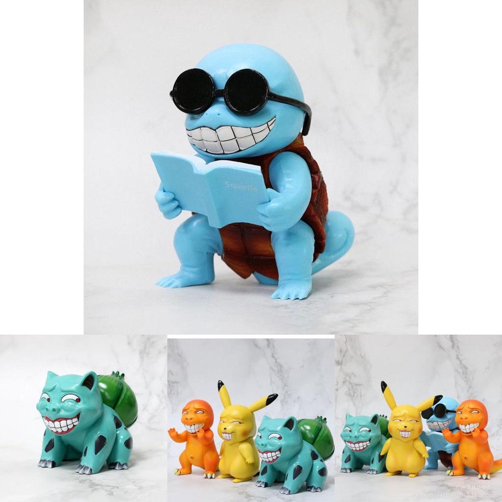 Colorful And Vibrant Pokémon Dolls For Car And Desktop Decorations