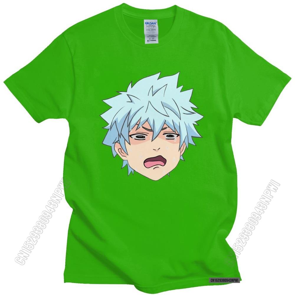 T-Shirt Men's Short Sleeves T Shirts Shun Kaidou Doux Et À La Mode Comic La Vie Désastreuse De Saiki K Anime Japonais En Cotton