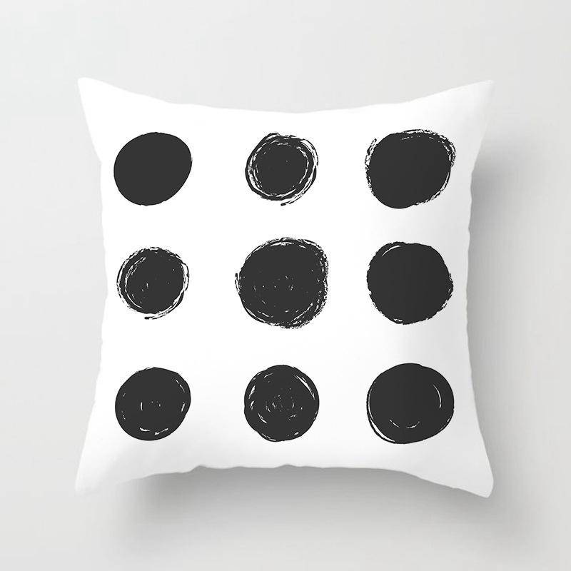 Pillowcase Geometric Throw Cushion Cover Popular Household  Supplies Modern Minimalist Sofa Pillow Cases