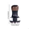 Coffee Tamper Ground Press for Maker Accessories 51mm