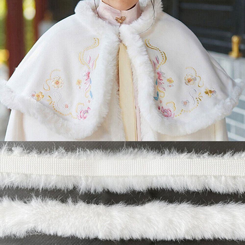 

Лента для шитья искусственного меха кролика 1M Пушистый край высококачественная одежда из искусственного меха кролика