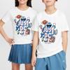Nike Sportswear Crew Neck Printed Short Sleeve T-Shirt Kids Tops White FZ5119-100
