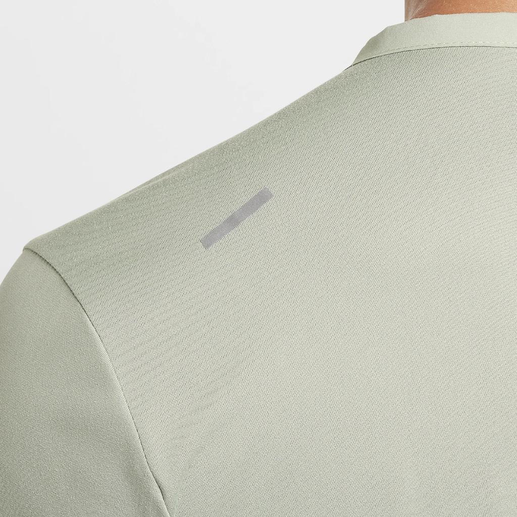 Nike Rise 365 Dri-Fit Tričko s kulatým výstřihem, ležérní, sportovní, pohodlné, módní, všestranné, s krátkým rukávem, pánské topy, smaragdové CZ9184-372