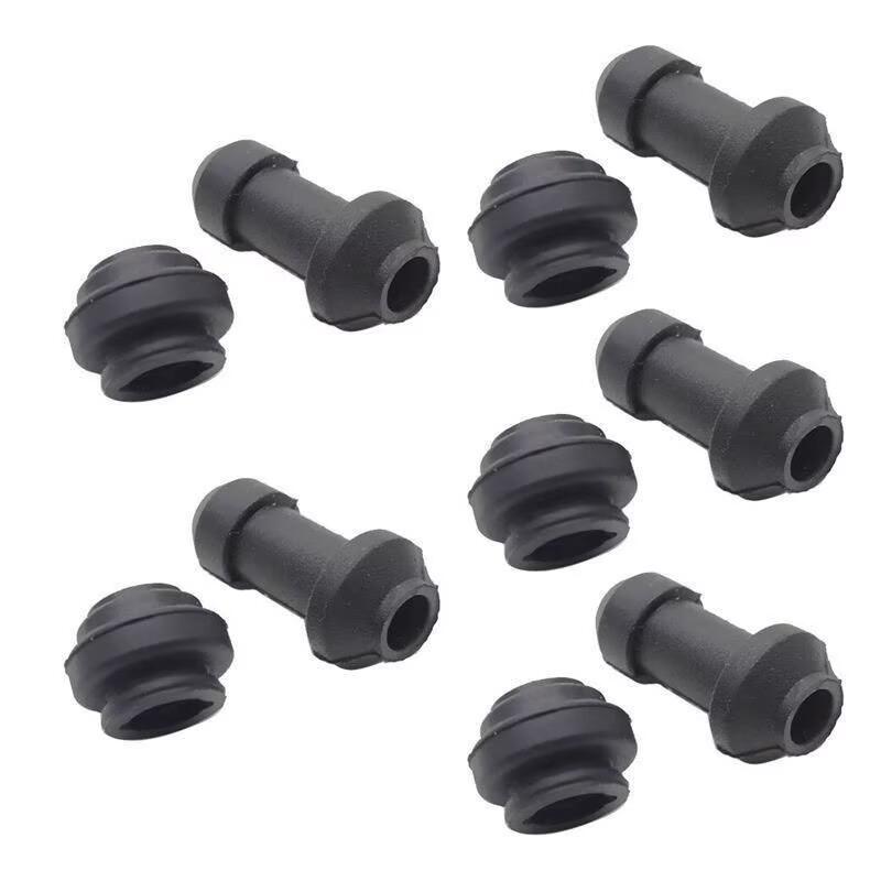 Motorcycle Disc Brake Upper Lower Pump Dust Cover Shock Absorber Sleeve Sealing Rubber Sleeve Caliper Waterproof Rubber Cap BJ01