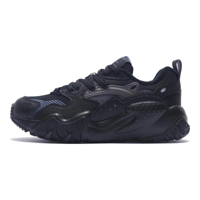 Li-Ning Fleece Lined Women s Low Top Running Shoes Black AGLS214-1 37