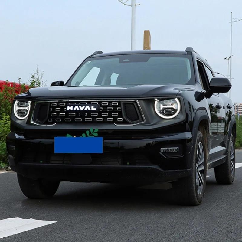 For Haval Series LED Logo Daytime Running Light Dargo Jolion\\H6\\F7\\F7X  Front Grill Backlight Sticker Replace Emblem Labeling