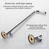 Adjustment Shower Arm Extendable Shower Arm Long Service Shower Arm Convenient Shower Arm Replacement for Bathroom