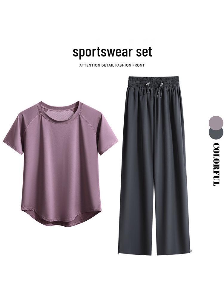 Plus Size Breathable Fitness Set for Chubby Girls: Quick-Drying Running, Cycling, Pilates & Yoga Top