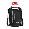 Waterproof Dry Bag 10L/20L/30L Outdoor Diving Foldable Storage Beach Swimming Bag Rafting River Ocean Backpack Motorcycle Bag