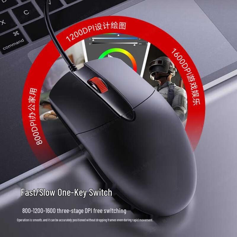 Deli M280S Wired Mouse