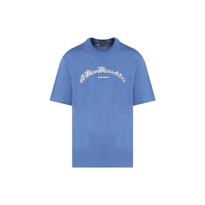 Jordan X A Ma Maniére Embroidered Logo T-Shirt Unisex Tops Blue FN0610-461