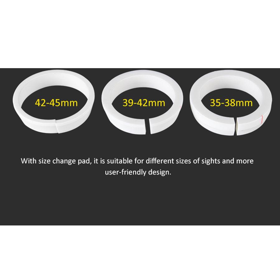 Fire Wolf 5.0 inch display Siamese night vision HD 1080P oscilloscope camera infrared illuminator rifle sight hunting optical system