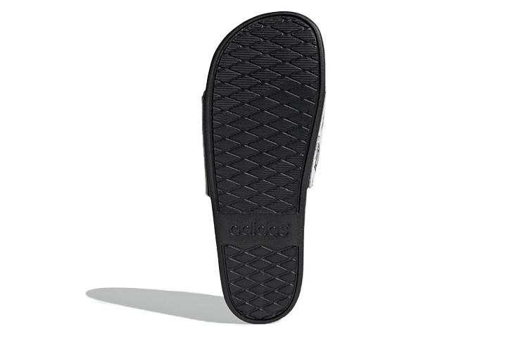 Adidas Adilette Comfort Slide 'All Over Logos - White' FZ1751
