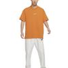 Nike T Shirts Men's Orange Crew Neck Moderate FV7727-815