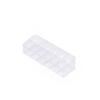 12‑Slot Desktop Lipstick Storage Box, Cosmetic Organizer Shelf for Lip Gloss, Nail Polish, Dressing Table Makeup Supplies