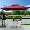 Patio Umbrella Replacement Canopy Backyard Garden Outdoor Umbrella Top Sun Protective Water Resistant