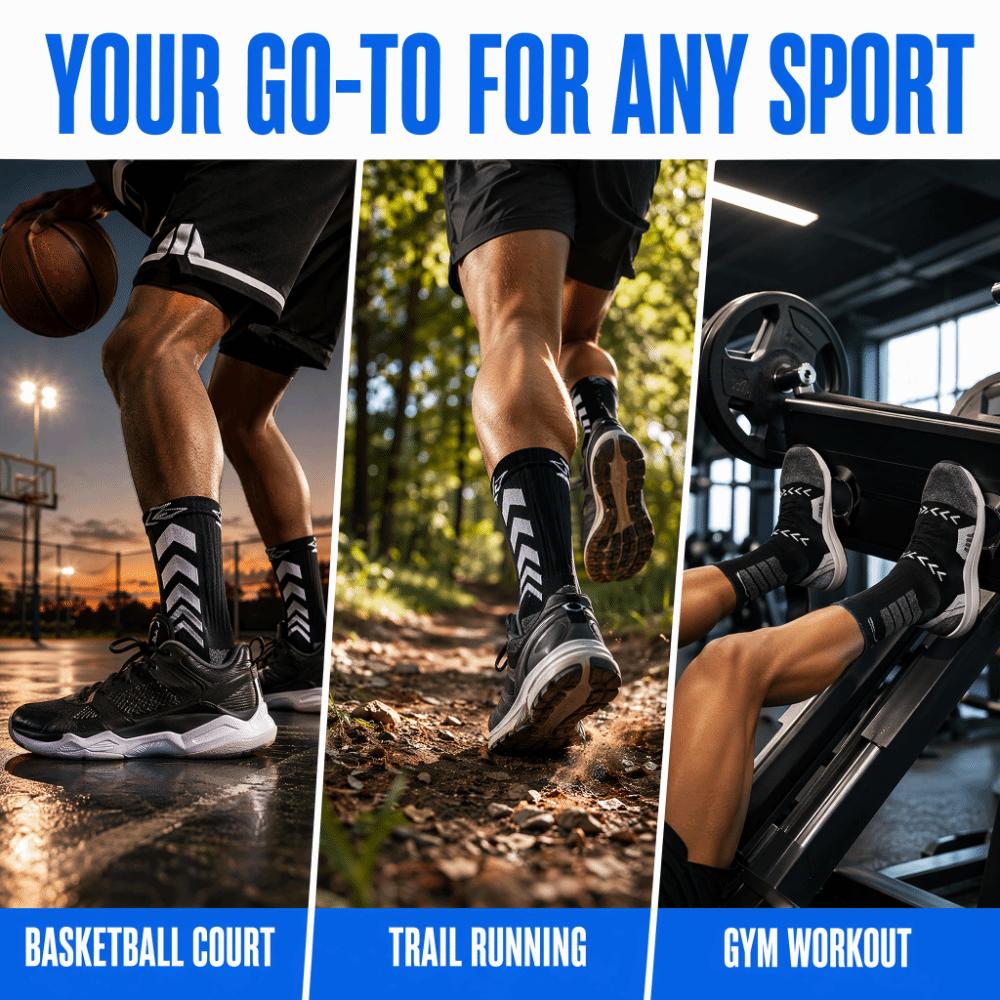 Thick Basketball Socks Toward Bottom Cycling Running Sports Socks Compression Socks Men Women