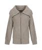 Maremonte Collared Zip-Up Knit Cardigan_M22Omkc20P0