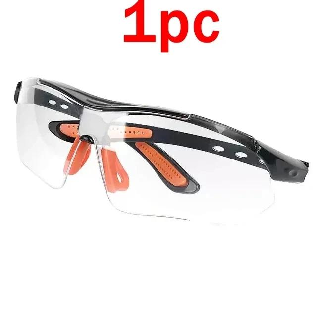 

1/2/3pcs Safety Goggles Eye Glasses for Cycling Working Women Men Clear Eye Sand Prevention Anti-Splash Wind Dust Proof Eyewears