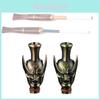 Zinc Alloy Decorative Sculpture With Electroplating Finish For Home Office Decor