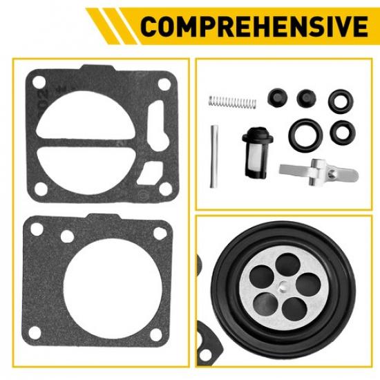 Carb Carburetor Rebuild Kit & Base Gasket For Sea-Doo GS GTS GTI LE SP 1997-2005