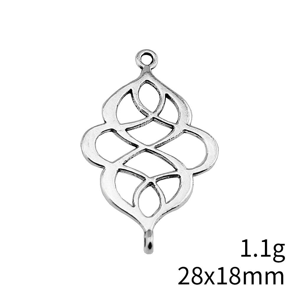 Valentine's Day Charms For Necklace Chinese Knot Chinese Character Charms Pendant Women's Bag Pendant Accessories