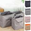 Foldable Dirty Clothes Storage Basket EVA Jute Clothes Storage Basket Toys Organizer  Sundries