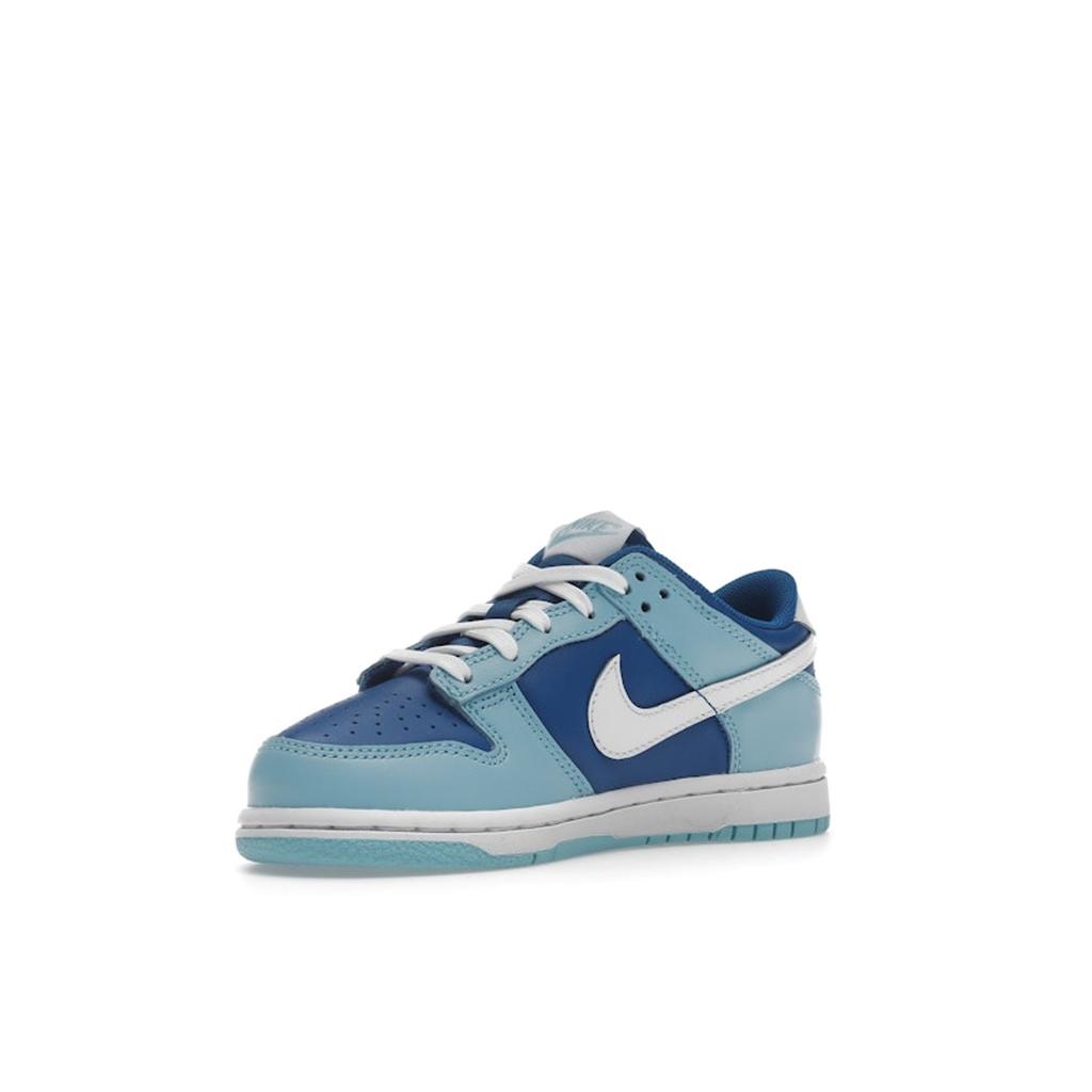 Nike Dunk Low Retro QS PS Argon 2022 Kids Sneakers Blue Flash White DV2635-400