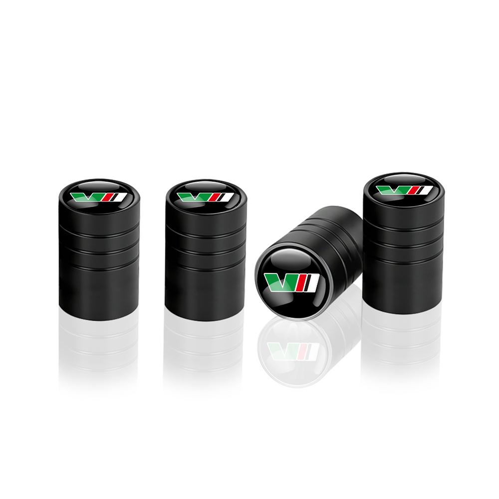 4Pcs Car Wheel Tire Valve Dust Caps Cover Bolt-In Accessories For Skoda S Kodiaq Fabia Kamiq Karoq Octavia 3 A5 A7 Rapid Scala HA5