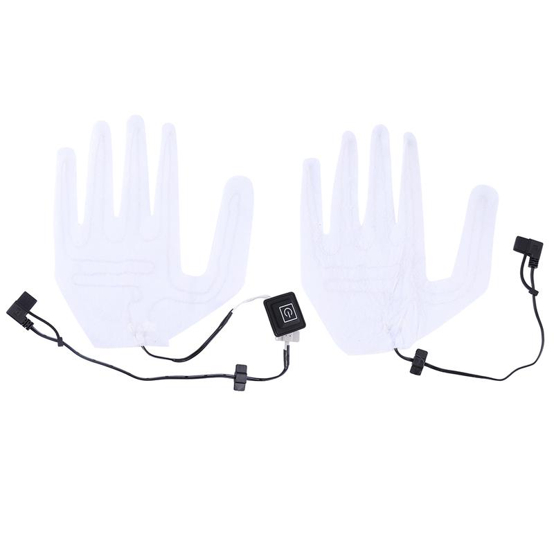 Heating Pad Heated Gloves Pad Xmas Gift USB Heated Gloves Pad Hand Warmer Thermal Electric Heating Film Glove Heating Sheet