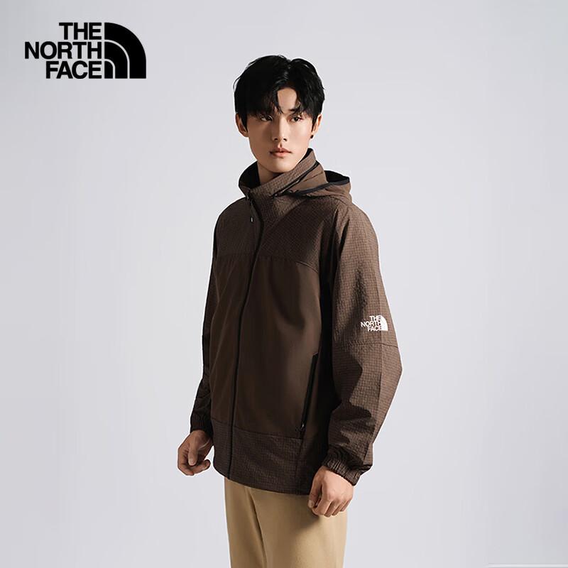 The North Face Men's Fall Outdoor Windbreaker Hooded Jacket 8ENF