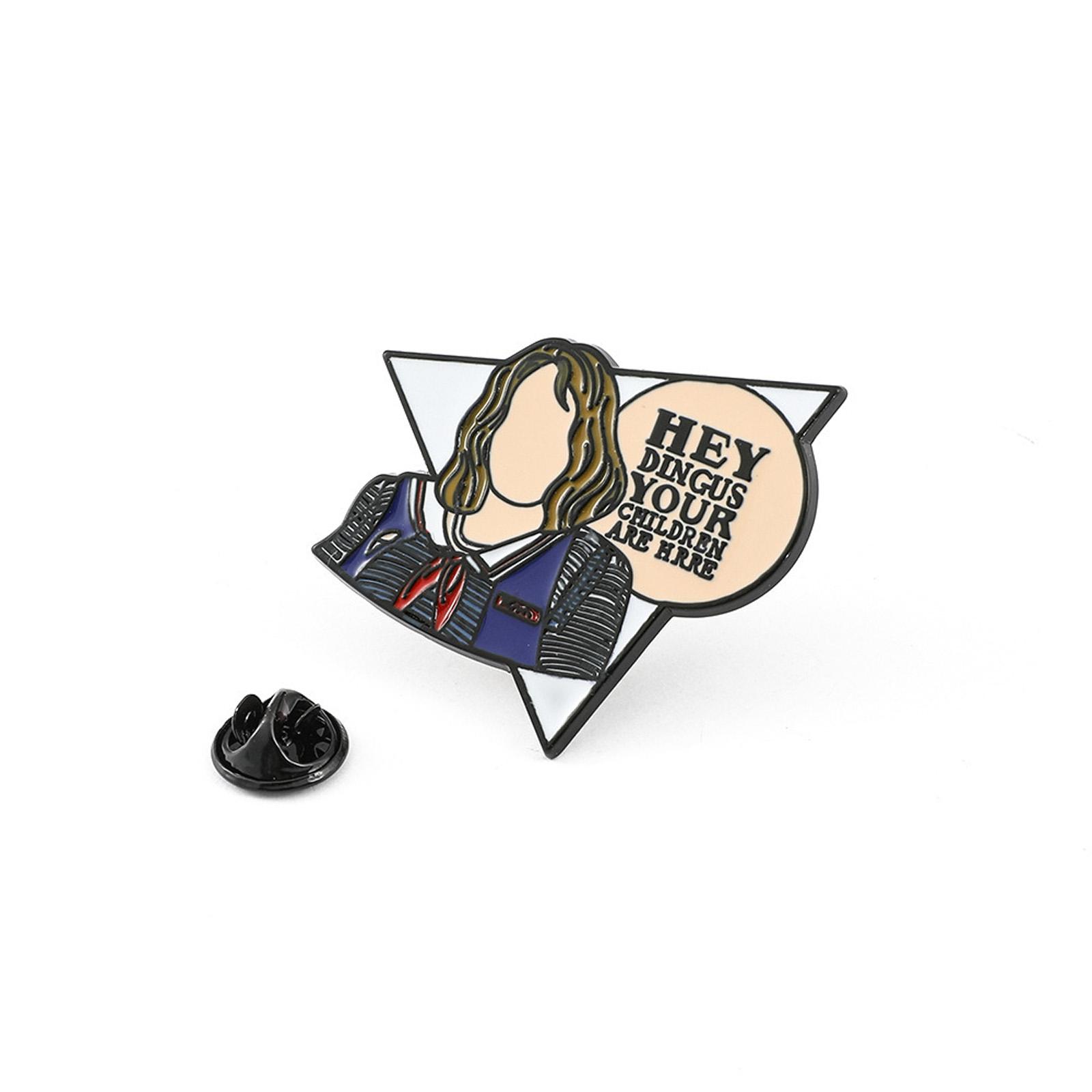 

Popular Ip Brooches, Suitable For Attaching To Clothes And Also For Decoration Schoolbags One Size