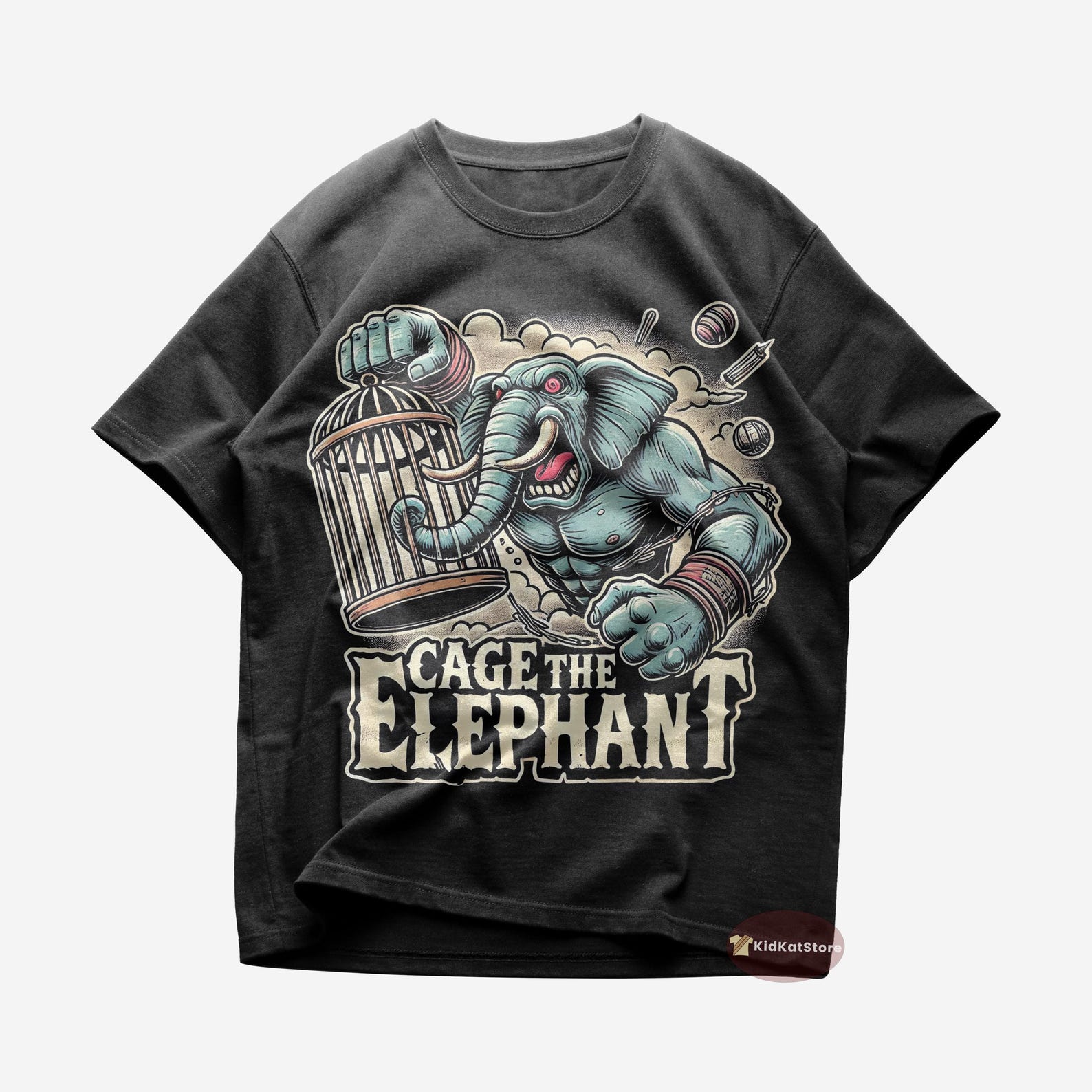 Cage The Elephant T shirt - Cold Cold Cold - Cage The Elephant Merch - Unisex Rock Tee - Gift for Rock Lovers - Premium Music Apparel 2XL