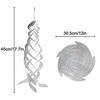 Pack of 6 Reflective Rotator Bird Repellent Spiral Reflectors Hanging Reflective Bird Repellent Device Deterrent Birds