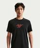 Aeroswift Dri-Fit Running T-Shirt M - Black: Bright Crimson / Ir4934-010