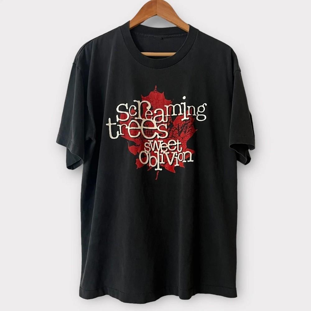 

1993 Screaming Trees Tour Gift For Fan All Size S to 5XL T shirt 1side Unisex T-Shirt L