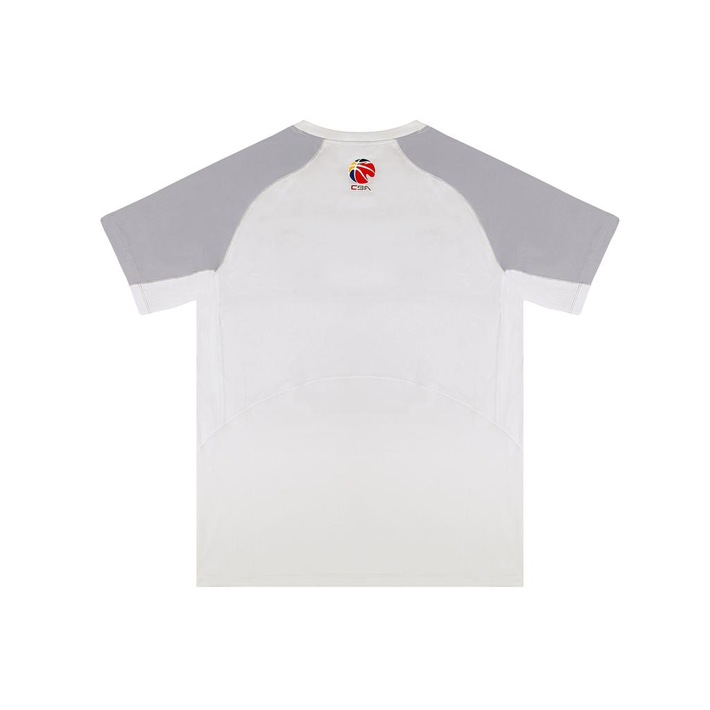 Men's T-Shirt Li-Ning Li Ning T Shirt Unisex Light Gray