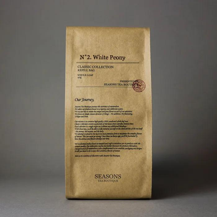 [Planning - 1 Tea Sample Free] Premium White Tea Holly Tea Refill Bag 40g 20g