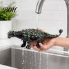 PLA Maisgabel Dinosauriergabel, mit langlebigen Griffen und Edelstahlstiften, Neuartige Hitzeschutzhalter, für Grill-Picknick-Partys Zinken