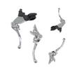 140cc 125cc 110cc Pit Dirt Bike Chrome Folding Clutch Brake Lever For 7/8" Handle Bar Fit For Atomik Dhz Orion Bosuer BSE