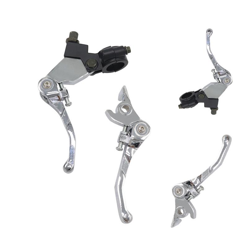 140cc 125cc 110cc Pit Dirt Bike Chrome Folding Clutch Brake Lever For 7/8" Handle Bar Fit For Atomik Dhz Orion Bosuer BSE
