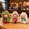 [No Doll] For Labubu 4.0 Pin For Love Series Clothes Christmas Elf Reindeer Cloak For Twinkle Twinkle Doll'S Outfit Accessories
