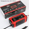 Plastic Intelligent Car Battery Charger 12V 6A Motorcycle Battery Charging Unit  Lead-Acid Battery