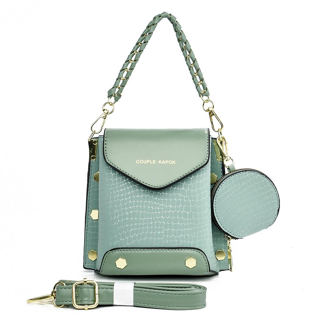 Exquisite small square bag New mini handbag Fashion versatile shoulder bag Casual messenger bag