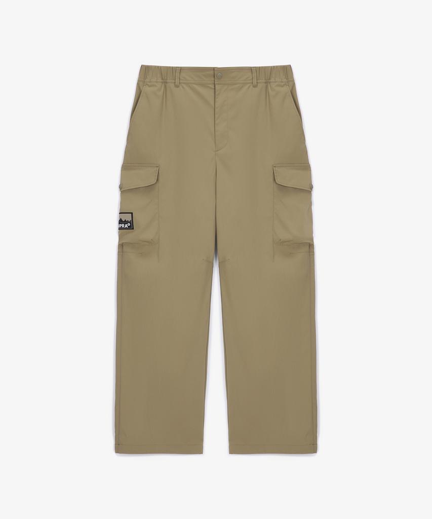 SUPRA Pocket Woven Wide Pants (Beige)