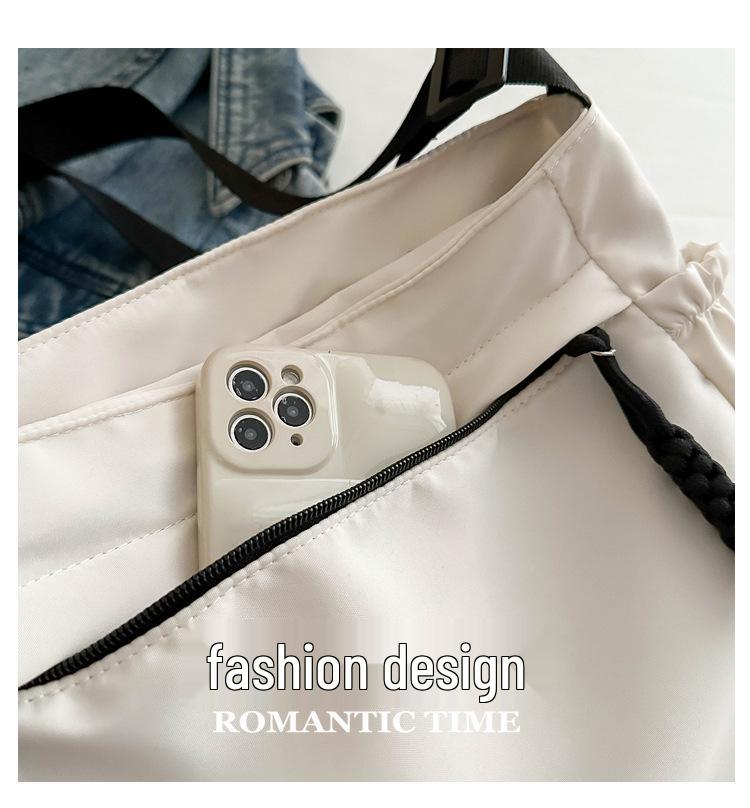 2024 Women's Oxford Cloth Tote: Lightweight, Fashionable Canvas Shoulder/Crossbody Bag